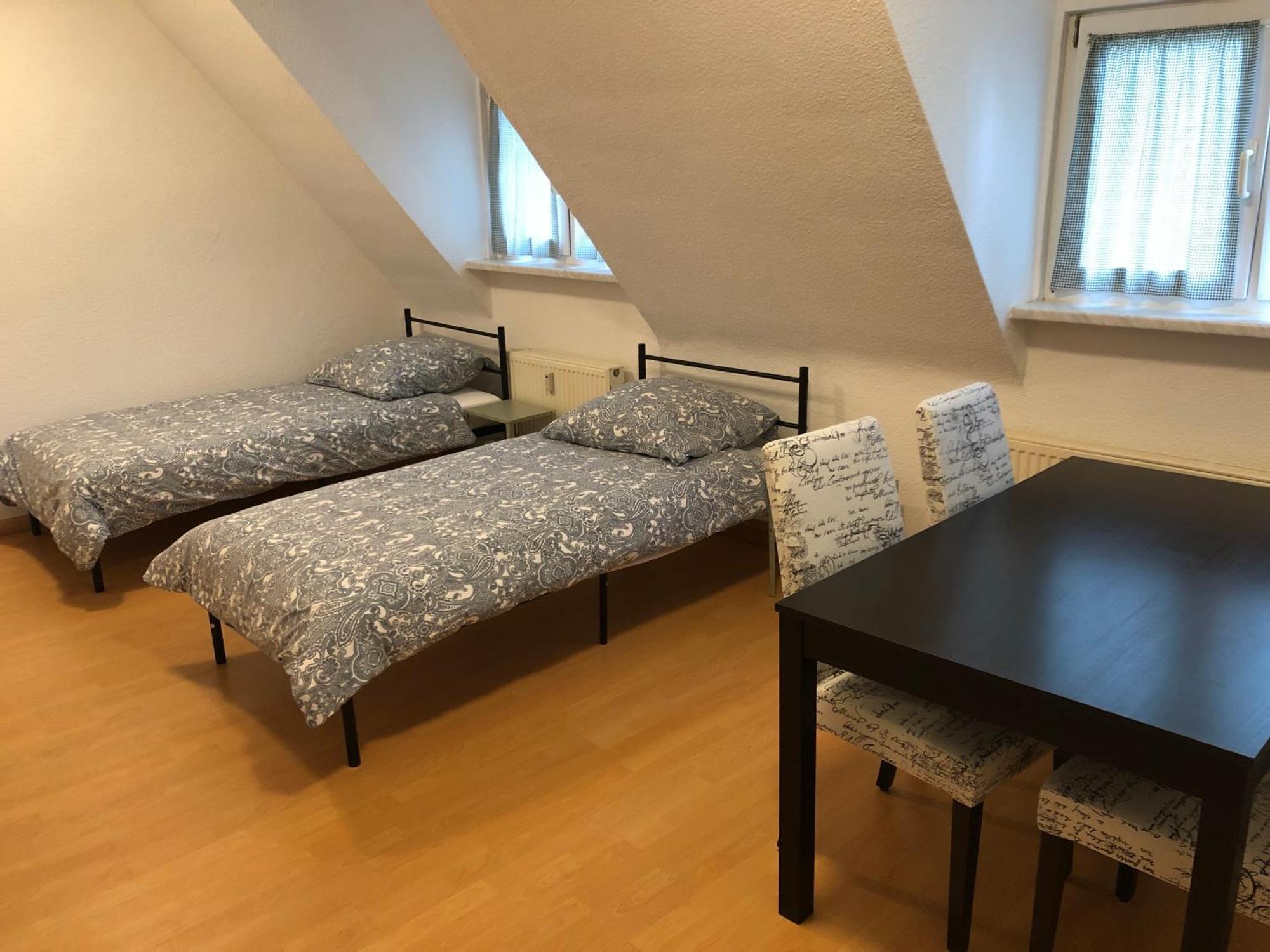 Ferienwohnung Monteurzimmer Haus Арнштадт Экстерьер фото